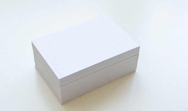 Paper business card. Benefits of Digital Business Cards over Traditional Paper Cards