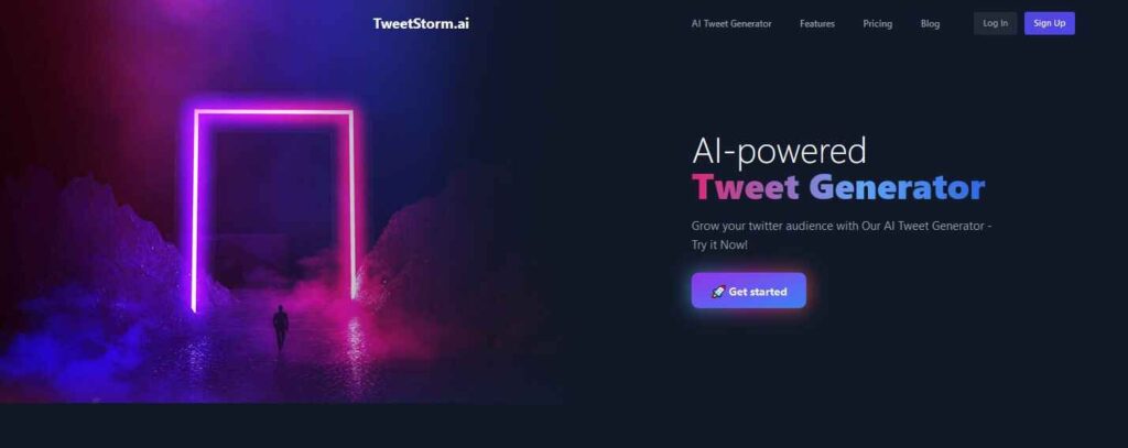 TweetStorm Home Page