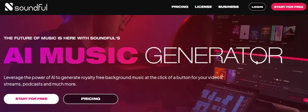 Soundful AI Music generator