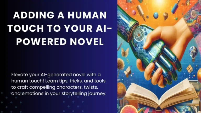 Beyond the Bots: Adding a Human Touch to Your AI-Powered Novel (for Beginners)